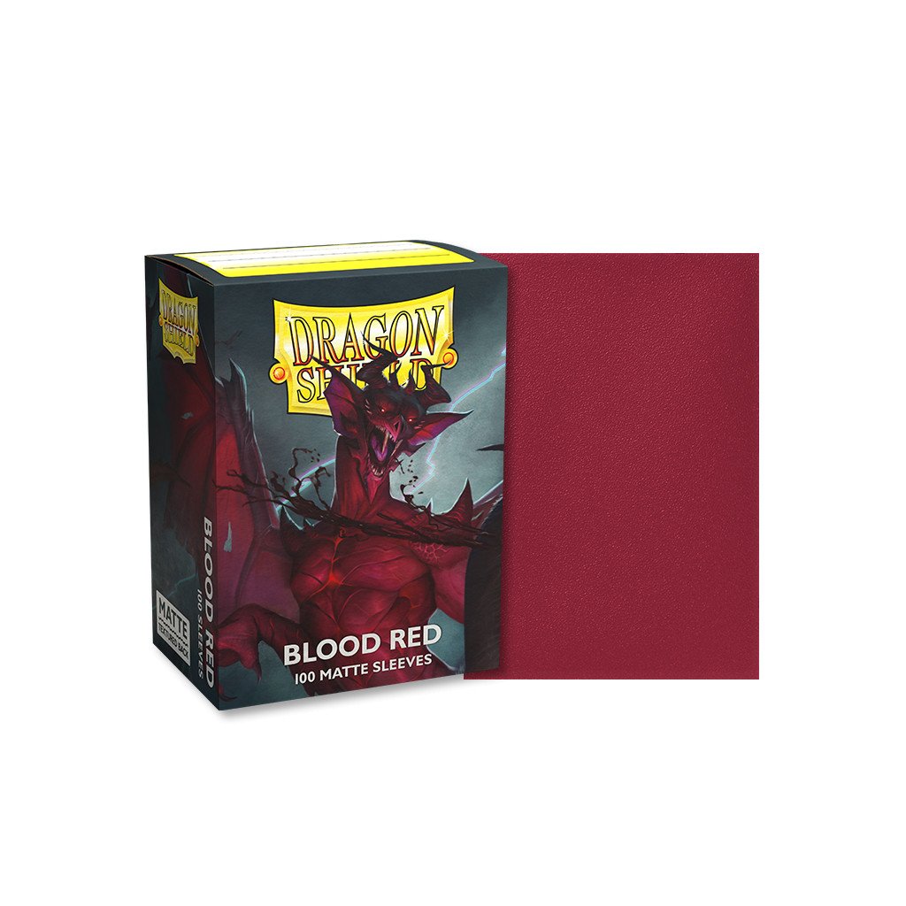 Protège Cartes – Dragon Shield : DS100 – Dual Matte (Format Standard) – Blood Red – Image 2