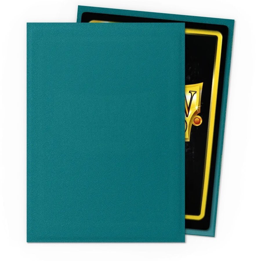 Protège Cartes – Dragon Shield : DS100 – MATTE – (STD x100) : Pétrole – Petrol – Image 2