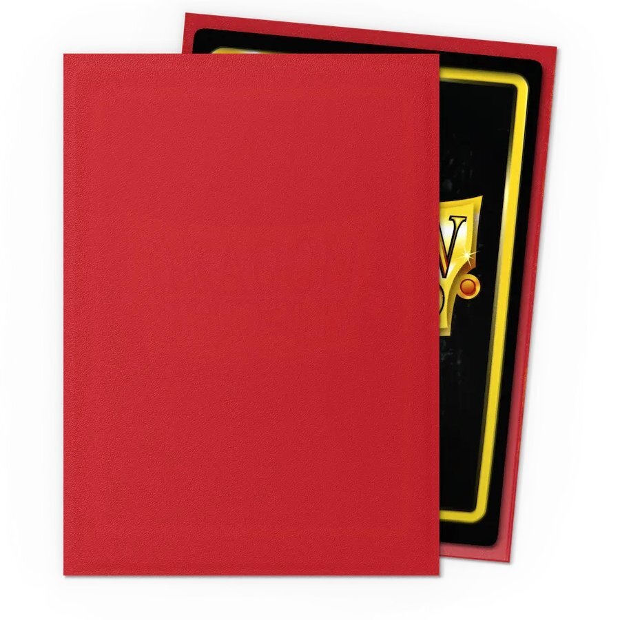 Protège Cartes – Dragon Shield : DS100 – MATTE – (STD x100) : Ruby – Image 2