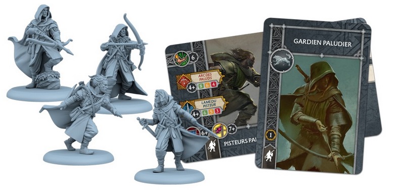 Le Trône de Fer – Jeu de Figurines : Stark – Pisteurs Paludiers – Image 2