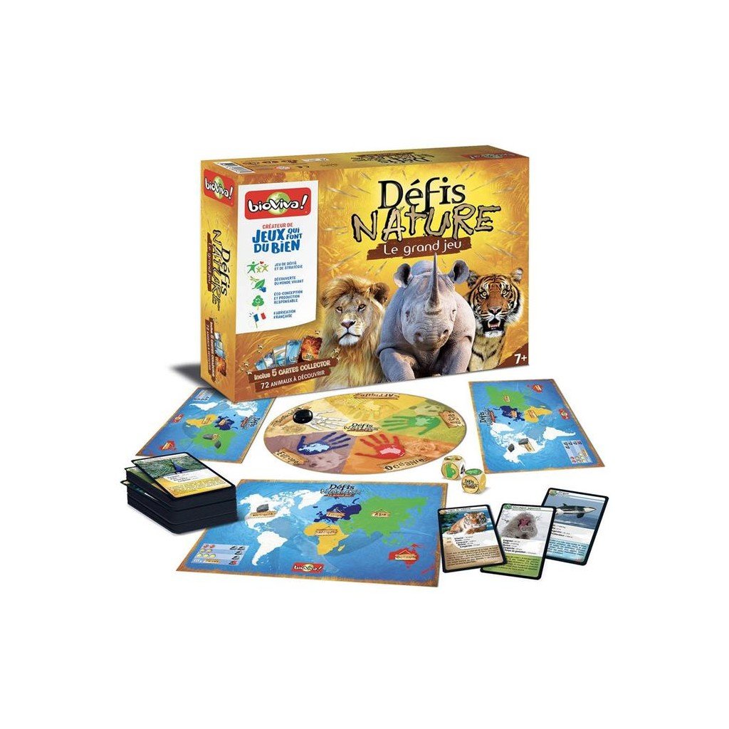 Défis Nature – Grand Jeu + Cartes Collector – Image 2